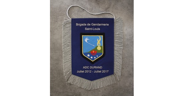 Fanion militaire Gendarmerie Mobile ESC 8/1 Satory VBRG