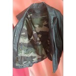 Blouson Cuir Armée de Terre