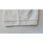 Polo LINA PARADY'S Blanc coton
