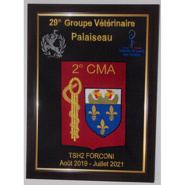 Cadre A4 29e Groupe Vétérinaire Palaiseau