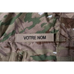 Bandes Patronymiques pour la Nouvelle Tenue BME (vendue par 3 bandes)