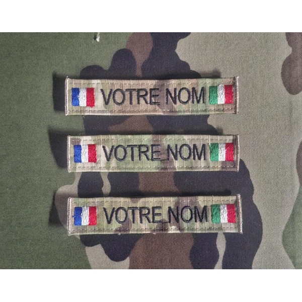 Bande CAM pour Nouvelle Tenue BME avec 2 Drapeaux (Bien lire le descriptif) par 3 Bande CAM pour Nouvelle Tenue BME avec 2 Drapeaux (Bien lire le descriptif) par 3