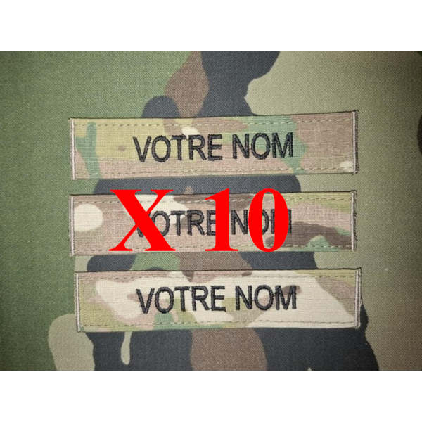 Bande CAM pour Nouvelle Tenue BME (Bien lire le descriptif) vendue par 10