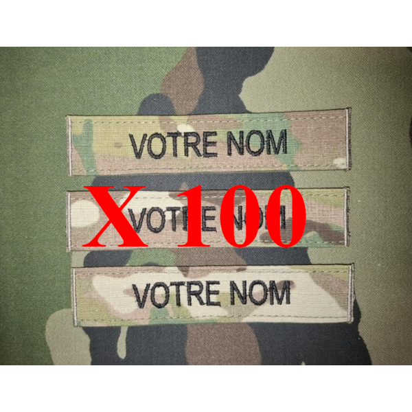 Bande CAM pour Nouvelle Tenue BME (Bien lire le descriptif) vendue par 100