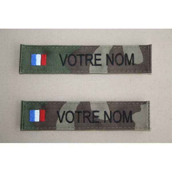 Bande Patro OTAN CE avec Drapeau France (par 2)