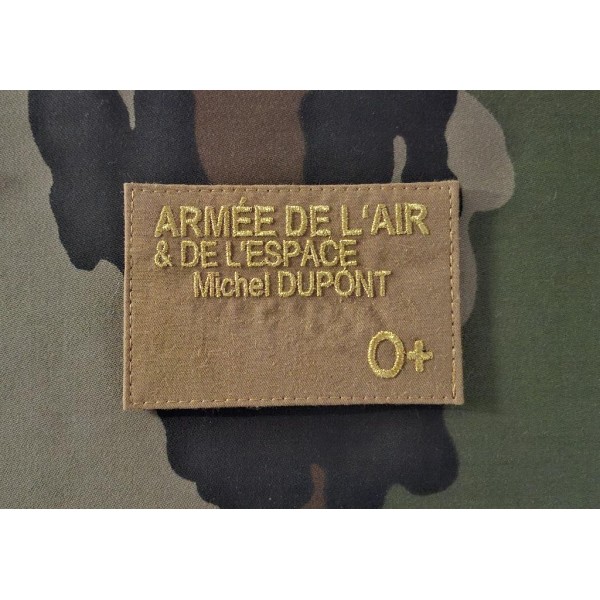 Bande de combinaison de vol Armée de l'Air et le l'Espace (par 2) Bande de combinaison de vol Armée de l'Air et le l'Espace (par 2)