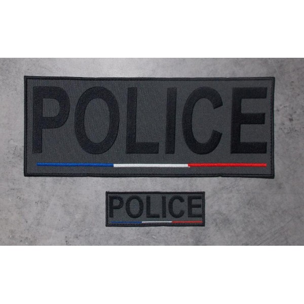 Bande Dorsale et Poitrine "POLICE" (par 20)