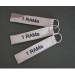 Bande OPEX Sable Bariolé pour sac avec broderie des deux côtés (VENDU PAR 3) Bande OPEX Sable Bariolé pour sac avec broderie des deux côtés (VENDU PAR 3)