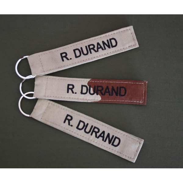 Bande OPEX Sable Bariolé pour sac avec broderie des deux côtés (VENDU PAR 3) Bande OPEX Sable Bariolé pour sac avec broderie des deux côtés (VENDU PAR 3)