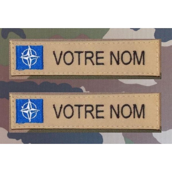 Bandes Patronymiques NATO Coyote (par 2)