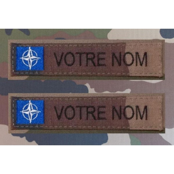 Bandes Patronymiques NATO Félin (par 2)