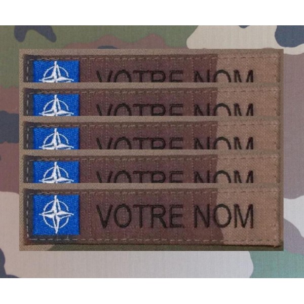 Bandes Patronymiques NATO Félin (par 5)