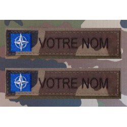 Bandes Patronymiques NATO CE (par 2)