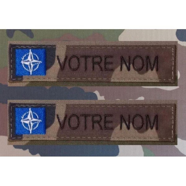 Bandes Patronymiques NATO CE (par 2)
