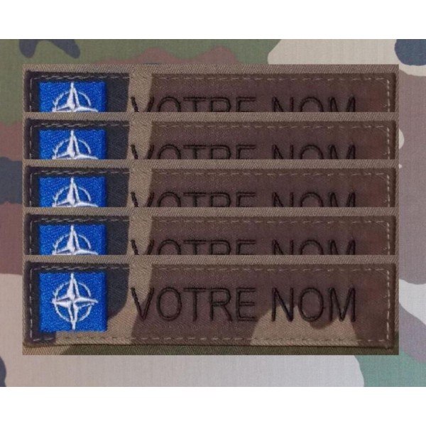 Bandes Patronymiques NATO CE (par 5)