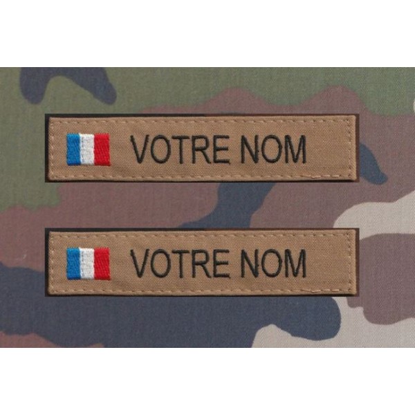 Bande Patro Coyote avec Drapeau France (par 2)