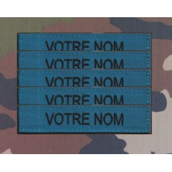 Bande Patronymique bleu ciel (par 5)