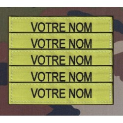 Bande Patronymique Verte Pomme (par 5)