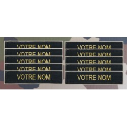 Bandes Patros noires (par 10)