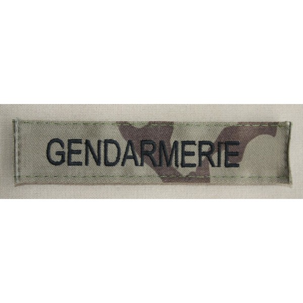 Bande Patro OTAN CE "GENDARMERIE" (par 50)