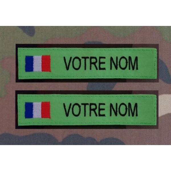 Bande Patro Vert  Flaschi avec drapeaux (par 2)