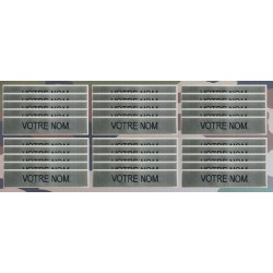 Bande patro brodé sur velcros Kaki (par 30)