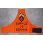 Brassard de semaine (grade et couleur de votre choix) pour tenue Félin