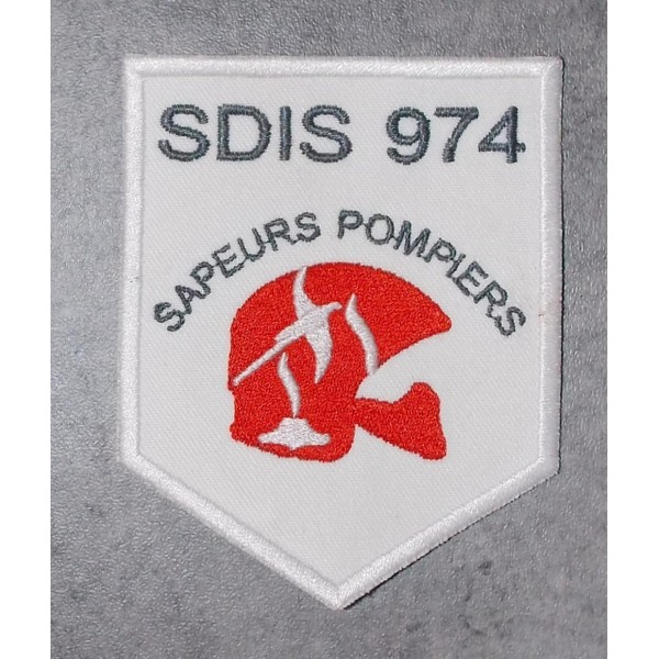 Écusson SDIS Réunion Officiel (vendu par 2)
