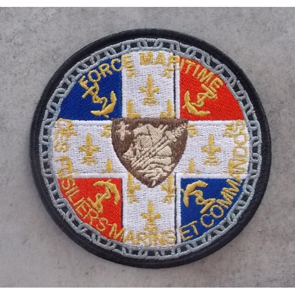 Ecusson brodé Force Maritime