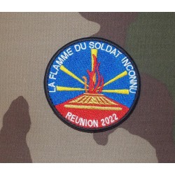 Ecusson Flamme du soldat Inconnu Réunion 2022
