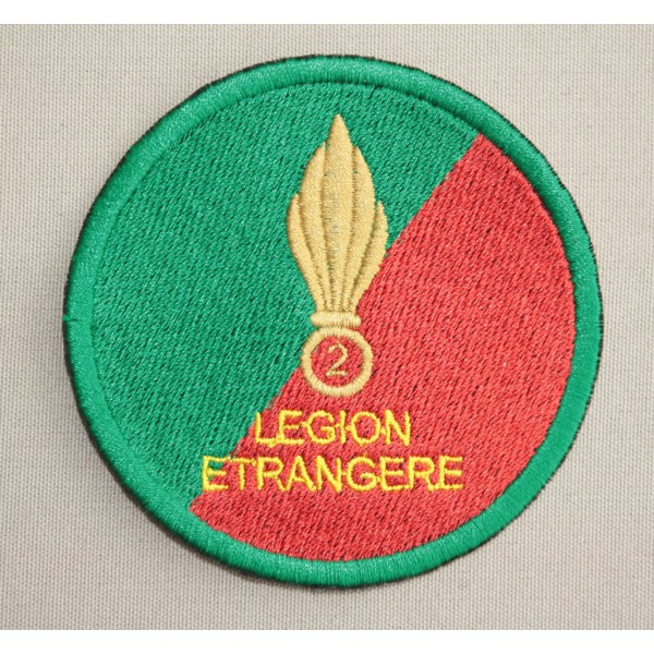 Ecusson Légion Etrangère grenade (vendu par 2)
