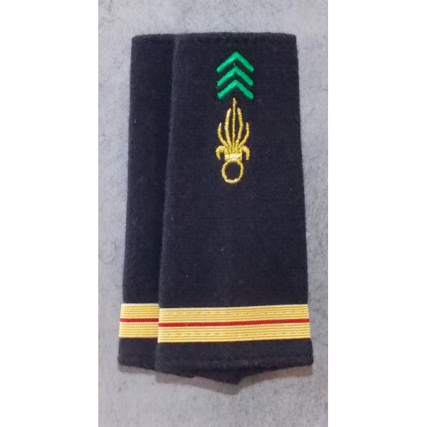 Fourreaux Légion Infanterie Adjudant-chef (à la paire)