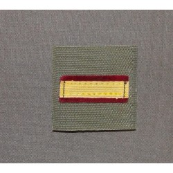 Galon de poitrine sur velcros vert avec parement (Pharmaciens,Dentistes,Vétérinaires,Médecins) à la paire