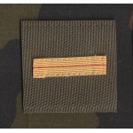 Galon de poitrine arme jaune (vendu  par deux)