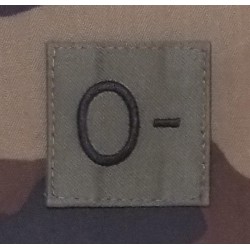 Galon Groupe Sanguin  O Négatif (par deux)