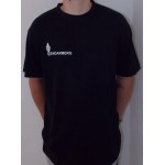 T-shirt Gendarme Noir floqué coton