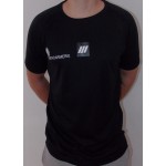 T-shirt Technique Noir Gendarmerie avec Grade (SPRINTEX Micro respirant)