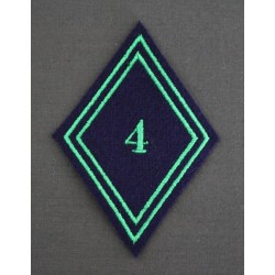 Losange 4° Régiment de Chasseurs  Troupes (VENDU PAR 2)