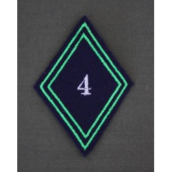 Losange 4° Régiment de Chasseurs Sous-officiers / Officiers (VENDU PAR 2)
