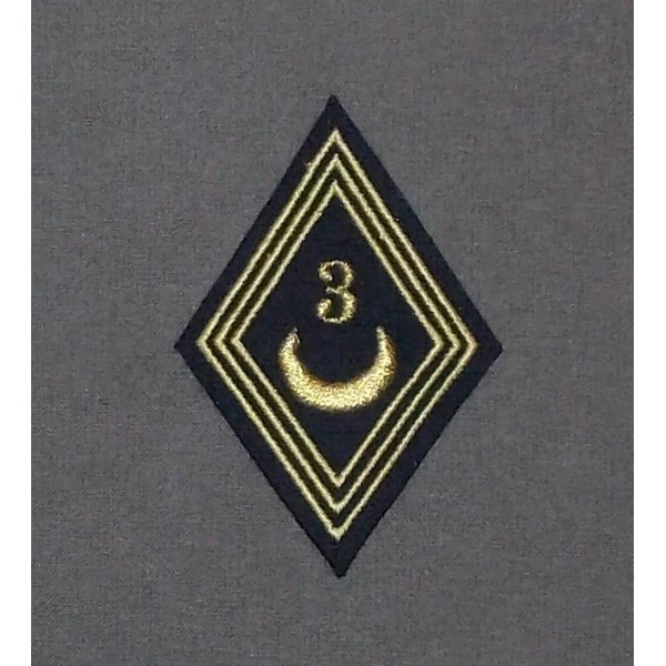 Losange 3° Bataillon de Chasseurs à Pied (sous-officiers / officiers)