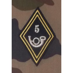 Losange 5° Bataillon de Chasseurs Alpins Sous-officiers / Officiers (VENDU PAR 2)