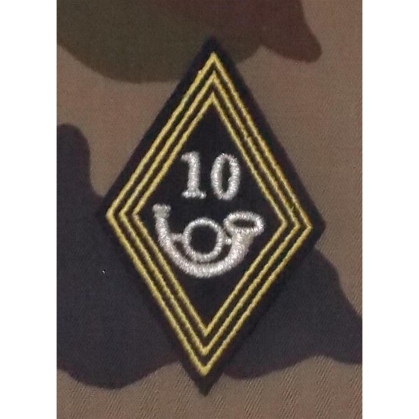 Losange 10° Bataillon de Chasseurs Alpins Sous-officiers / officiers (VENDU PAR 2)