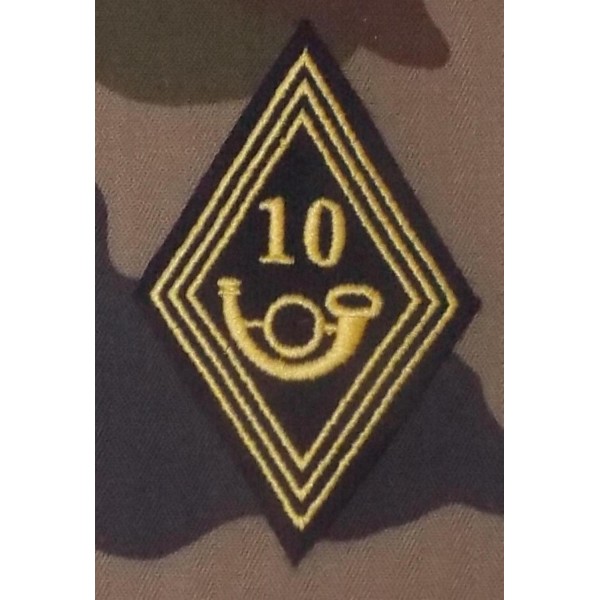 Losange 10° Bataillon de Chasseurs Alpins Troupes (VENDU PAR 2)