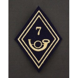Losange 7° Bataillon de Chasseurs Alpins Troupes (VENDU PAR 2)