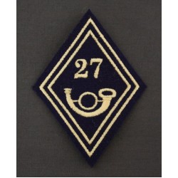 Losange 27° Bataillon de Chasseurs Alpins Troupes (VENDU PAR 2)