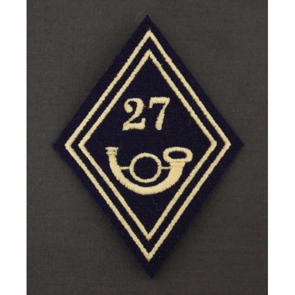 Losange 27° Bataillon de Chasseurs Alpins Troupes (VENDU PAR 2)