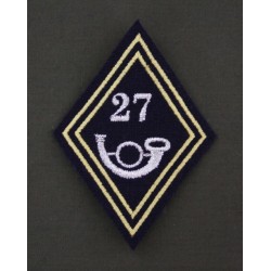 Losange 27° Bataillon de Chasseurs Alpins Sous-officiers / Officiers (VENDU PAR 2)