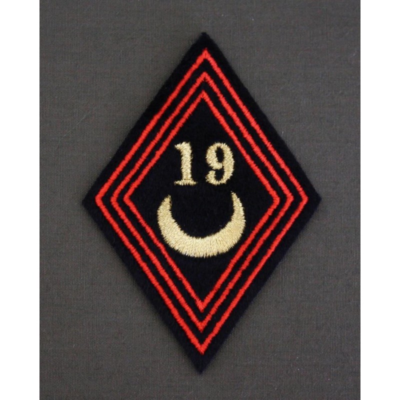 Tissu Losange. 34° Régiment du Génie (L42