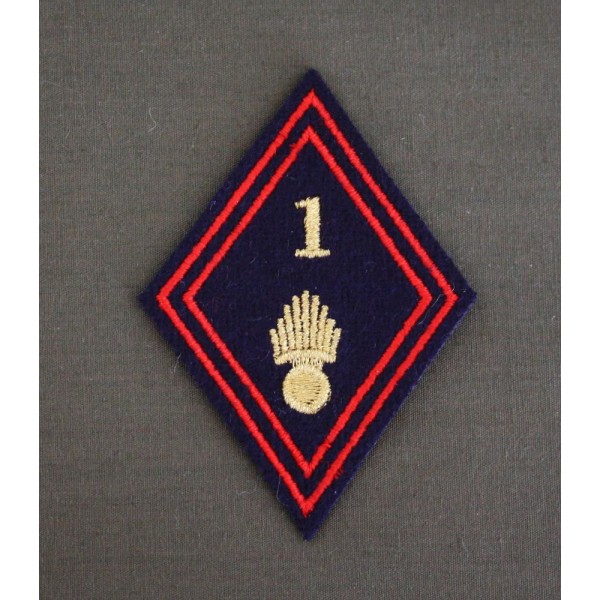 Losange 1 Régiment d'Infanterie Sous-officiers / Officiers (VENDU PAR DEUX)