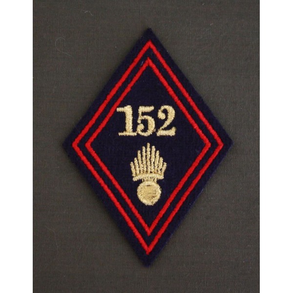 Losange 152 Régiment d'Infanterie Sous-officiers / Officiers (VENDU PAR DEUX) Losange 152 Régiment d'Infanterie Sous-officiers / Officiers (VENDU PAR DEUX)